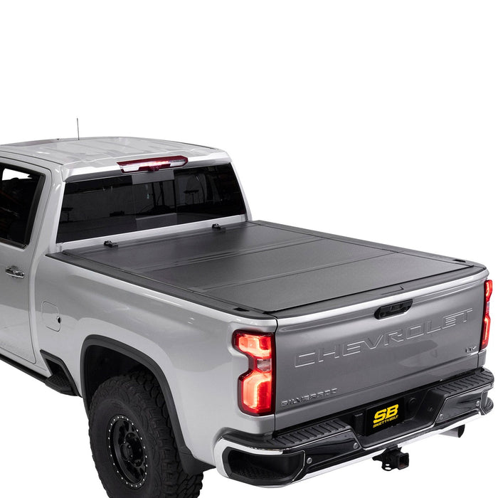 Smittybilt Bed Guard Folding Tonneau Cover - 2710003 | Chevrolet; GMC 2019-2022