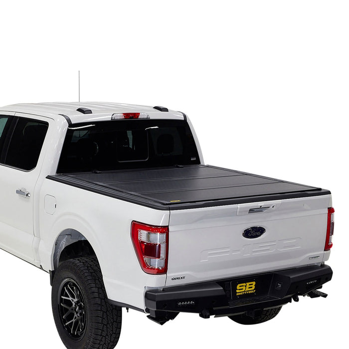 Smittybilt Bed Guard Folding Tonneau Cover - 2730001 | Ford F-150 2015-2022