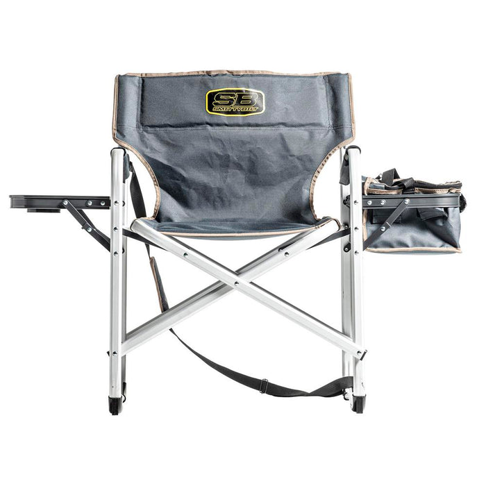 Smittybilt Camping Chair w/ Cooler and Table (Gray) - 2841