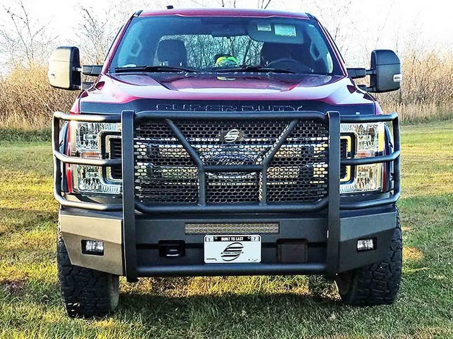 Steelcraft Elevation HD Front Bumper Ford F250/F350 Superduty 2017-2022 60-11380CC Supports Front Emblem Camera & Adaptive ...