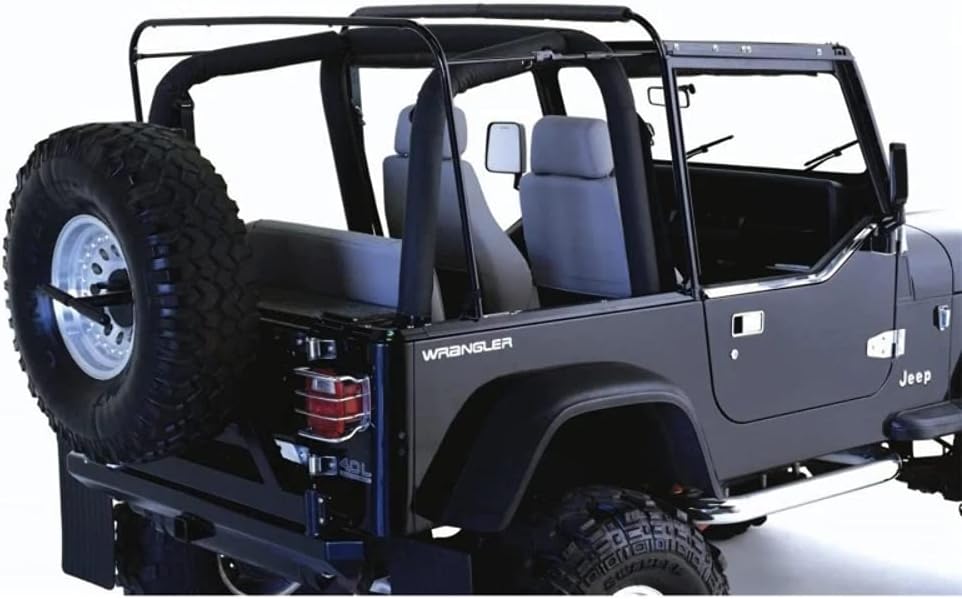 Rampage 69999 Replacement Installation Hardware for Soft Cab Top | 1987-1995 Jeep Wrangler