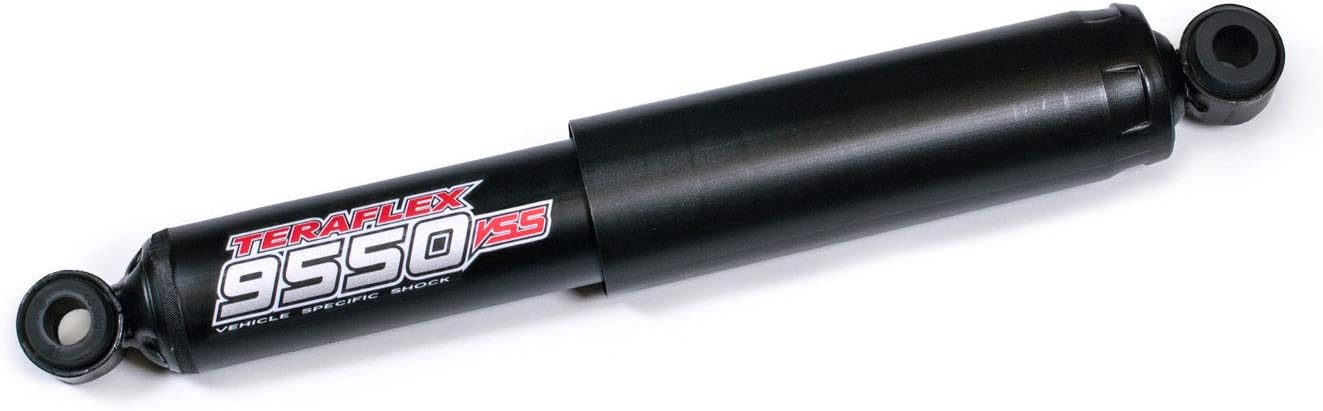 TeraFlex 1513001 Steering Stabilizer for Jeep Wrangler (YJ, TJ, LJ, JK, XJ, MJ, ZJ)