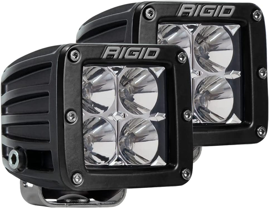 RIGID INDUSTRIES D-Series PRO Flood Beam, Pair, Universal, 2-Pack