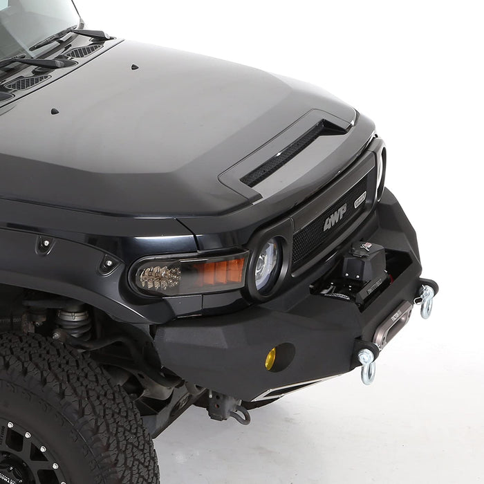 Smittybilt 612850 | M-1 Front Bumper for 2007-2015 Toyota FJ Cruiser w/ S4 Spot and Flood Lights