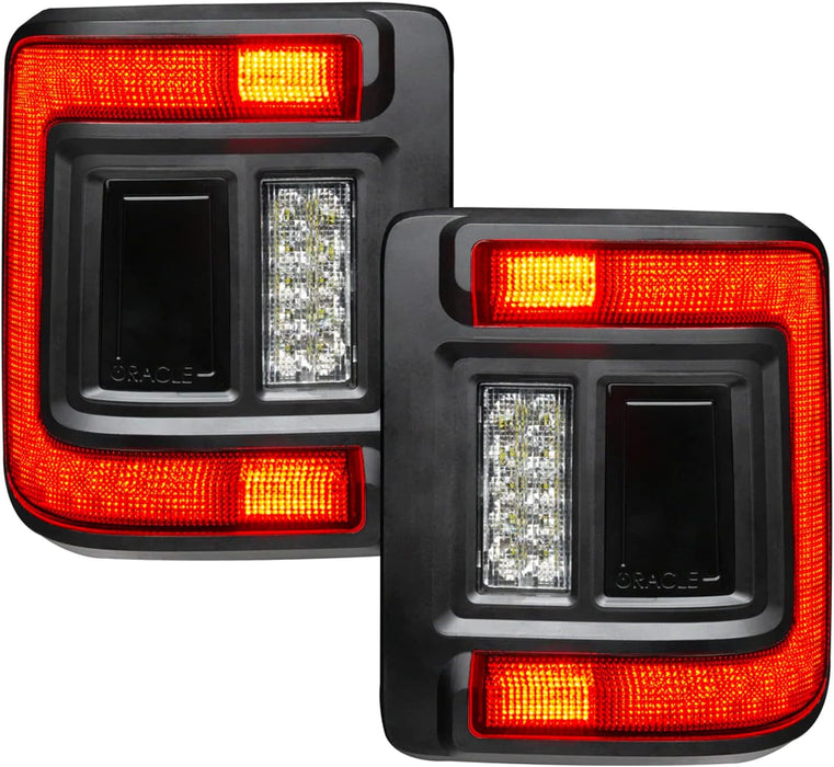 ORACLE LIGHTING 5884-504 Tail Lights | LED Flush Mount for 2018–2022 Jeep Wrangler JL