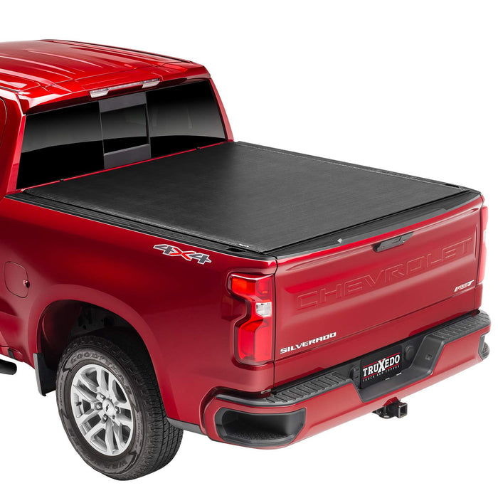 TruXedo Sentry Hard Rolling Truck Bed Tonneau Cover | 1572401 | 2019-2024 Chevy/GMC Silverado/Sierra, works w/ MultiPro/Flex tailgate (Will not fit Carbon Pro Bed) 5' 10" Bed (69.9")