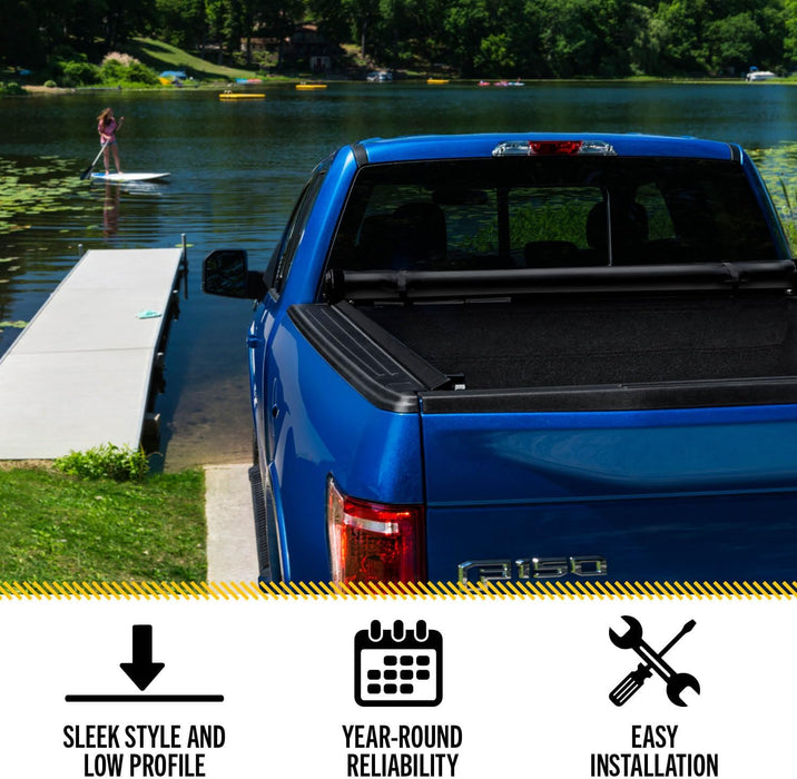 TruXedo Lo Pro Soft Roll Up Truck Bed Tonneau Cover | 569601 | Fits 2008 - 2016 Ford F-250/350/450 Super Duty 8' 2" Bed (98")