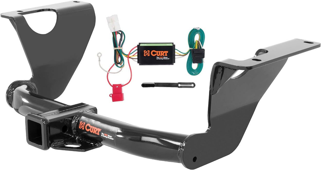 CURT 99308 Class 3 Trailer Hitch, 2-Inch Receiver, 4-Pin Wiring Harness for Subaru Outback