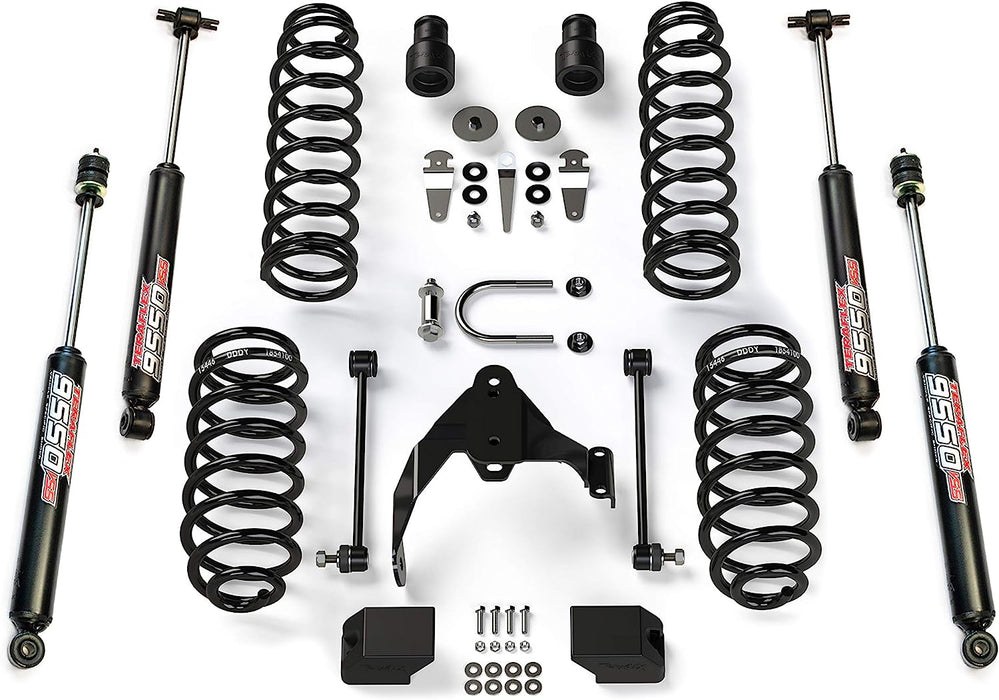 TeraFlex 1251000 2.5" Lift Kit for Jeep Wrangler JKU (JK 4 Door with All (4) 2.5" Shock)