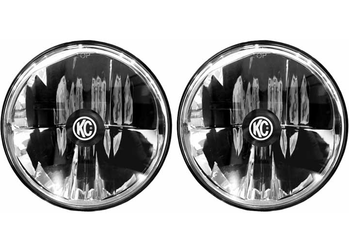 KC HiLiTES 42351 Headlights Set | Gravity LED 7" DOT | 2007-2018 Jeep Wrangler JK