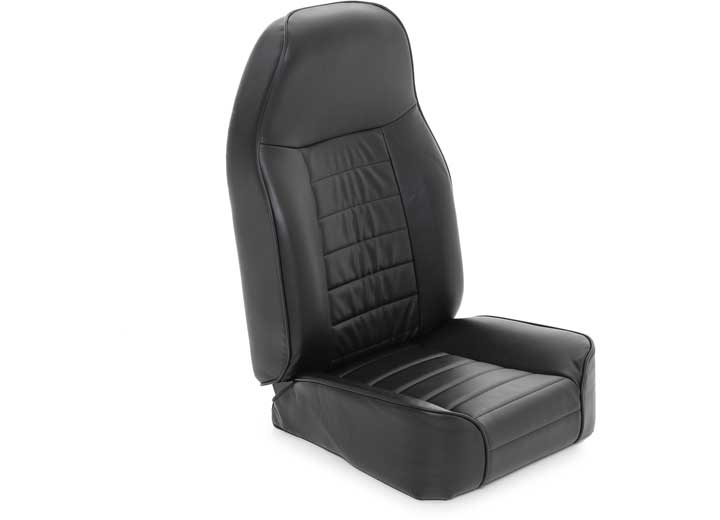 Smittybilt Standard Bucket Front Seat (Black Vinyl) - 44901