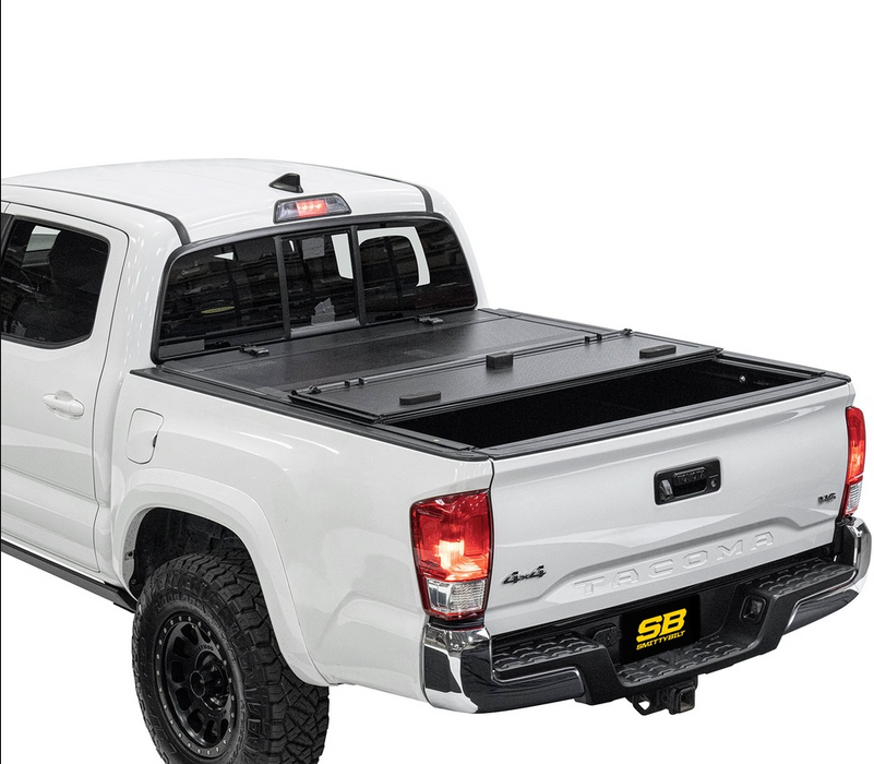 Smittybilt Bed Guard Folding Tonneau Cover - 2740001 | Toyota Tacoma 2016-2022