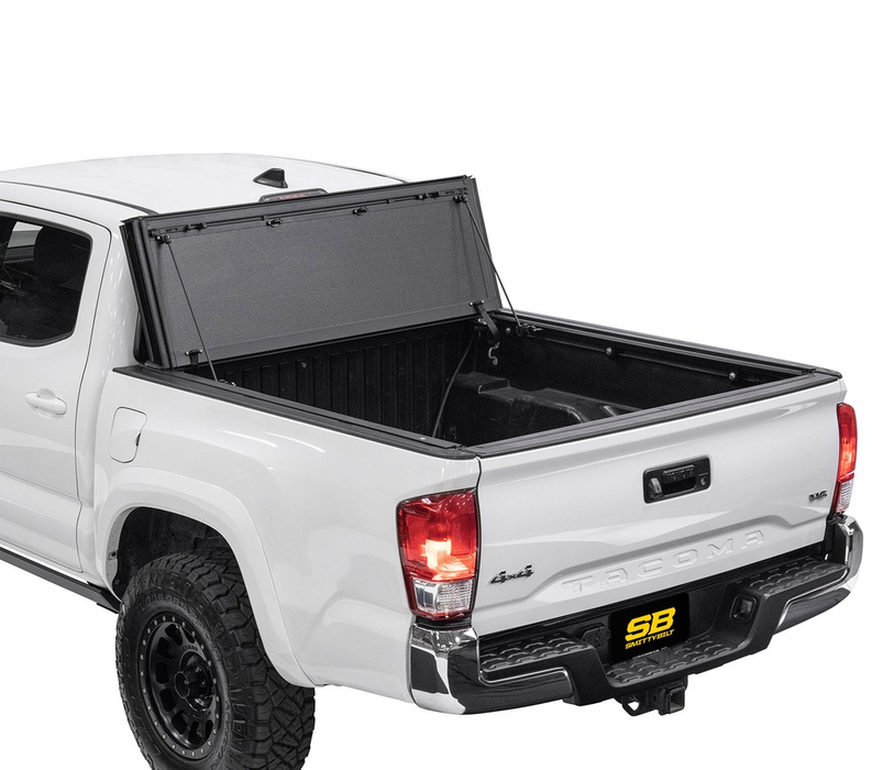 Smittybilt Bed Guard Folding Tonneau Cover - 2740001 | Toyota Tacoma 2016-2022