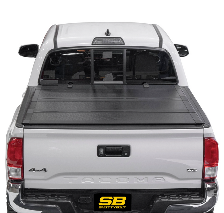 Smittybilt Bed Guard Folding Tonneau Cover - 2740001 | Toyota Tacoma 2016-2022