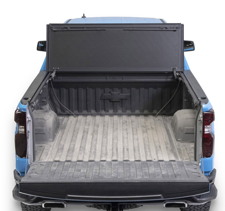 Smittybilt Bed Guard Folding Tonneau Cover - 2710001 | Chevrolet; GMC 2019-2022