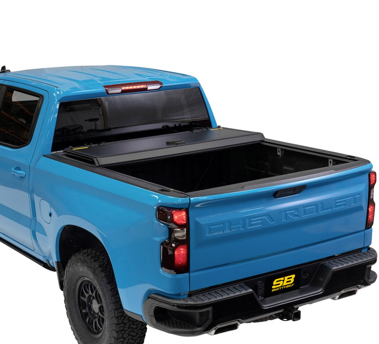 Smittybilt Bed Guard Folding Tonneau Cover - 2710001 | Chevrolet; GMC 2019-2022