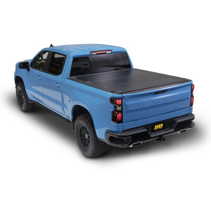 Smittybilt Bed Guard Folding Tonneau Cover - 2710001 | Chevrolet; GMC 2019-2022