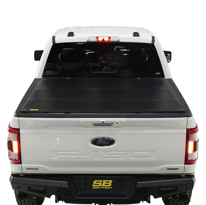 Smittybilt Bed Guard Folding Tonneau Cover - 2730001 | Ford F-150 2015-2022