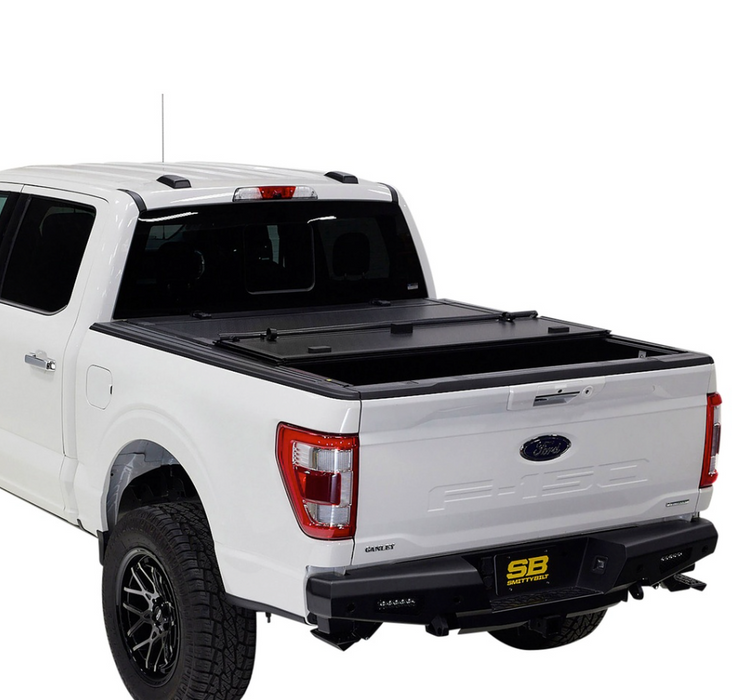 Smittybilt Bed Guard Folding Tonneau Cover - 2730001 | Ford F-150 2015-2022