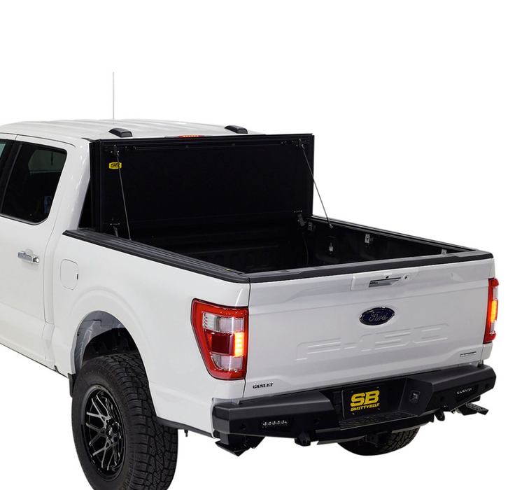 Smittybilt Bed Guard Folding Tonneau Cover - 2730001 | Ford F-150 2015-2022