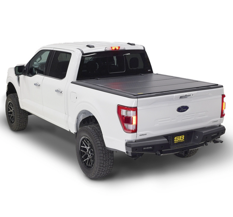 Smittybilt Bed Guard Folding Tonneau Cover - 2730001 | Ford F-150 2015-2022