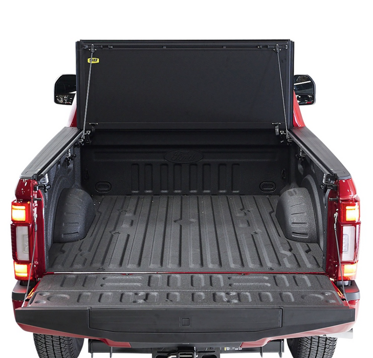 Smittybilt Bed Guard Folding Tonneau Cover - 2730002 | Ford F-250 Super Duty; F-350 Super Duty 2017-2022