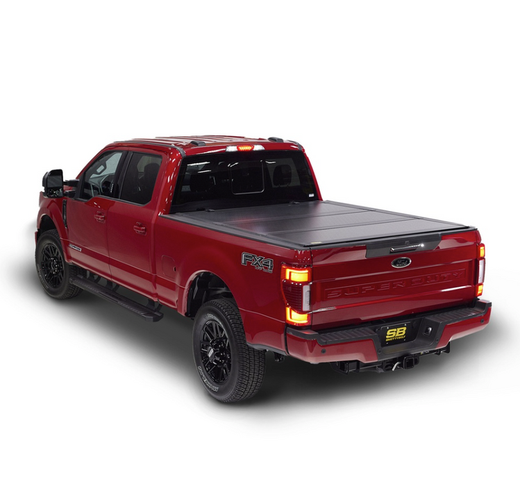 Smittybilt Bed Guard Folding Tonneau Cover - 2730002 | Ford F-250 Super Duty; F-350 Super Duty 2017-2022