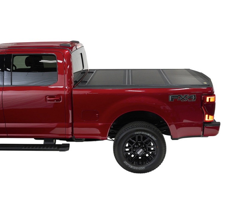 Smittybilt Bed Guard Folding Tonneau Cover - 2730002 | Ford F-250 Super Duty; F-350 Super Duty 2017-2022