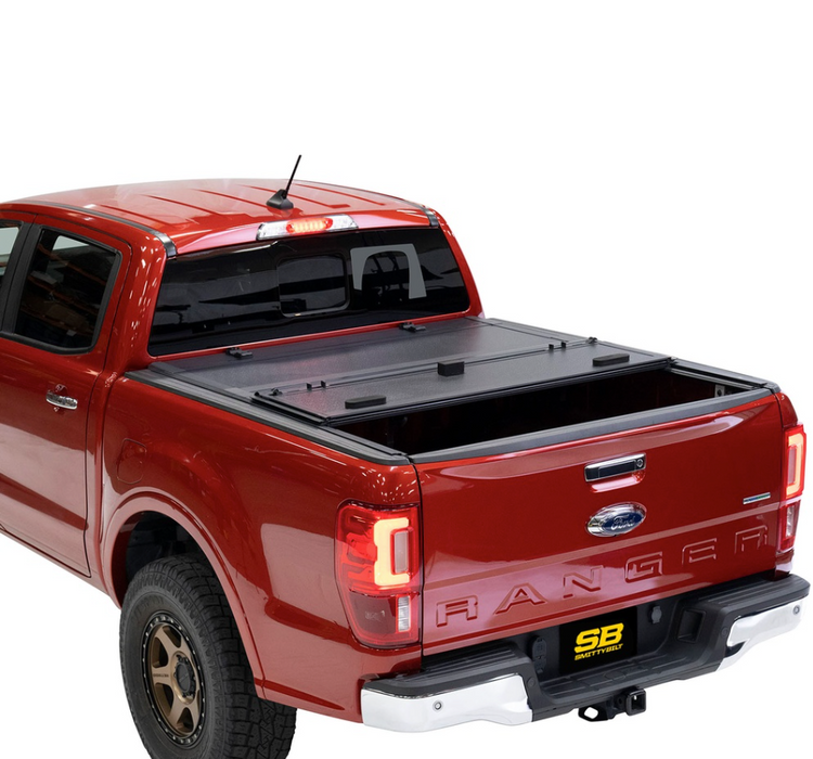 Smittybilt Bed Guard Folding Tonneau Cover - 2730004 | Ford Ranger 2019-2022