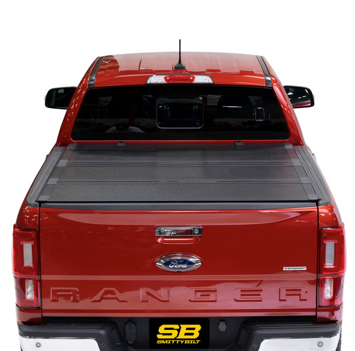 Smittybilt Bed Guard Folding Tonneau Cover - 2730004 | Ford Ranger 2019-2022