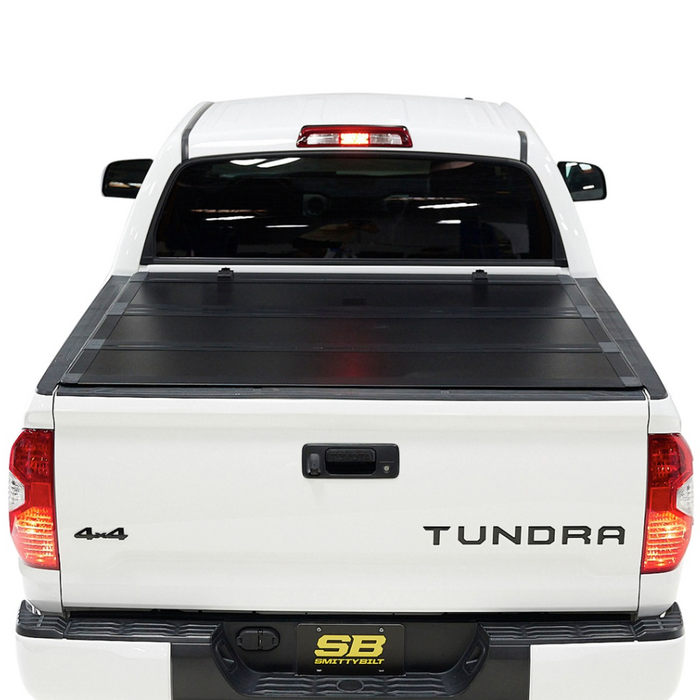 Smittybilt Bed Guard Folding Tonneau Cover - 2741002 | Toyota Tundra 2016-2021