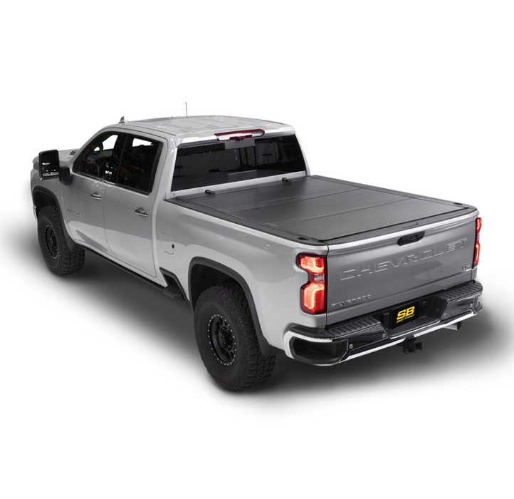 Smittybilt Bed Guard Folding Tonneau Cover - 2710003 | Chevrolet; GMC 2019-2022