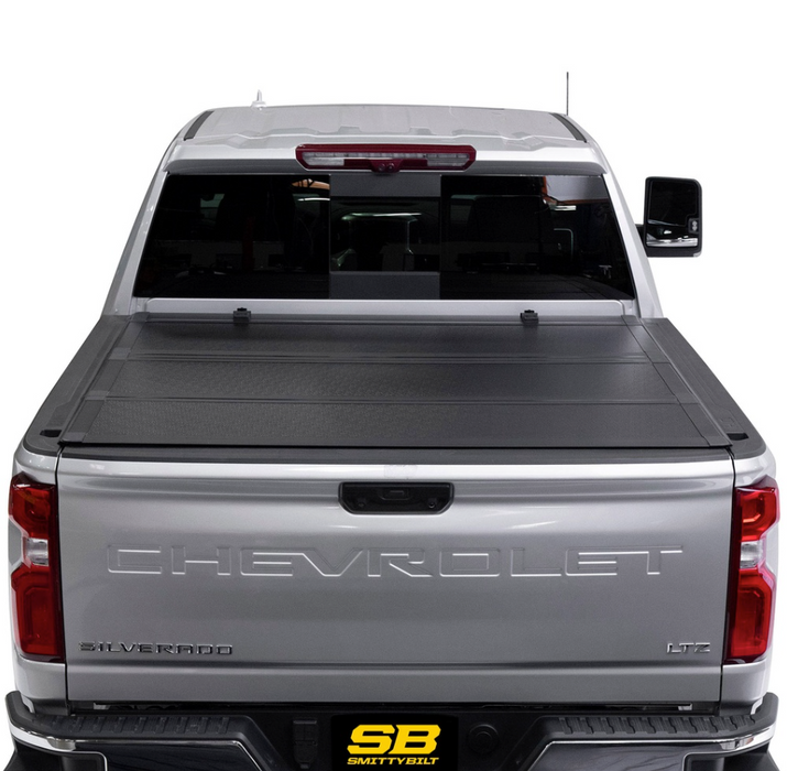 Smittybilt Bed Guard Folding Tonneau Cover - 2710003 | Chevrolet; GMC 2019-2022