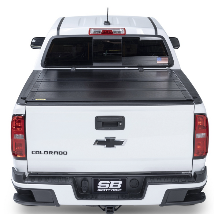 Smittybilt Bed Guard Folding Tonneau Cover - 2710005 | Chevrolet; GMC 2015-2022