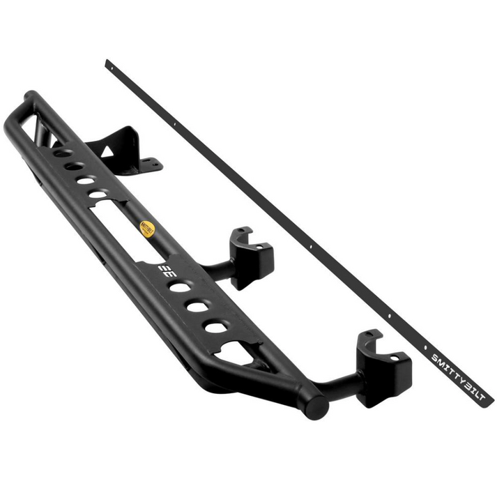 Smittybilt SRC Side Armor w/ Steps - 77634 | Jeep Wrangler 2018-2022