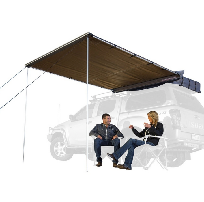 ARB 4x4 814410 | Rooftop Retractable Awning with Led Light Strip (98 x 98")