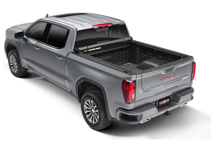 TruXedo Lo Pro Soft Roll Up Truck Bed Tonneau Cover | 572601 | 2019-2024 Chevy/GMC Silverado/Sierra, works w/ MultiPro/Flex tailgate 6' 7" Bed (79.4")