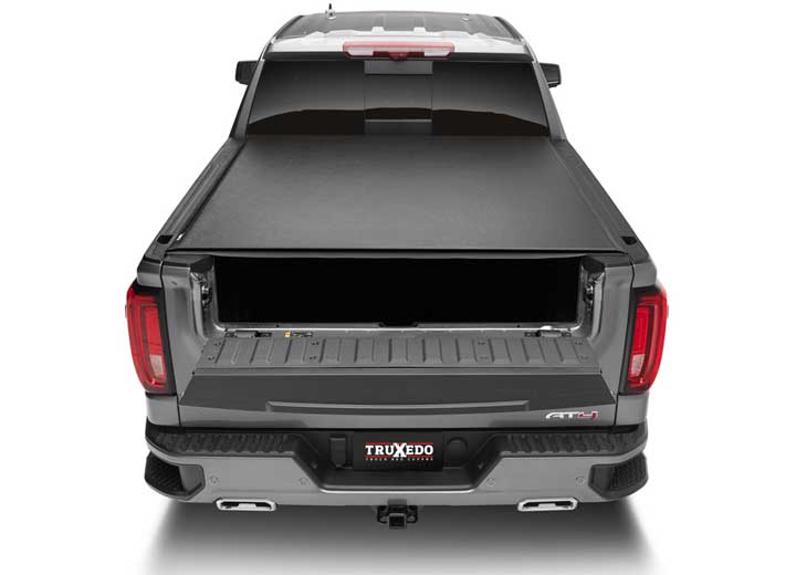 TruXedo Lo Pro Soft Roll Up Truck Bed Tonneau Cover | 572601 | 2019-2024 Chevy/GMC Silverado/Sierra, works w/ MultiPro/Flex tailgate 6' 7" Bed (79.4")
