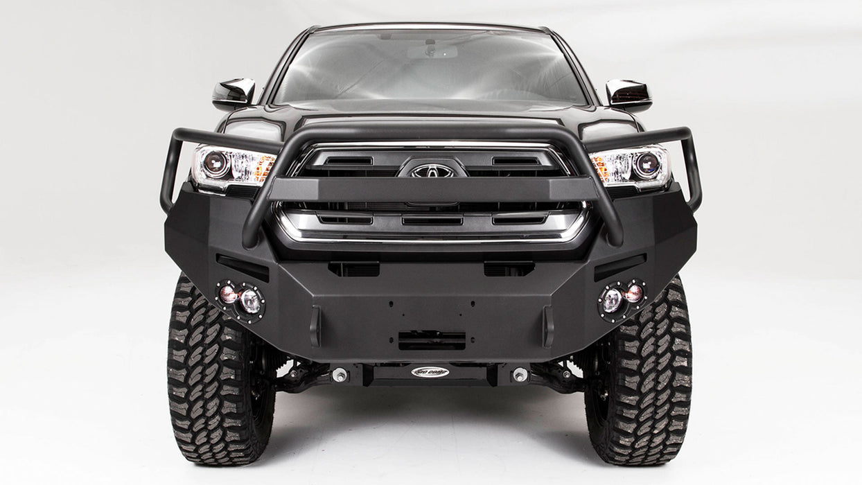 Fab Fours Premium Front Winch Bumper 2016-2021 Toyota Tacoma TT16-B3650-1