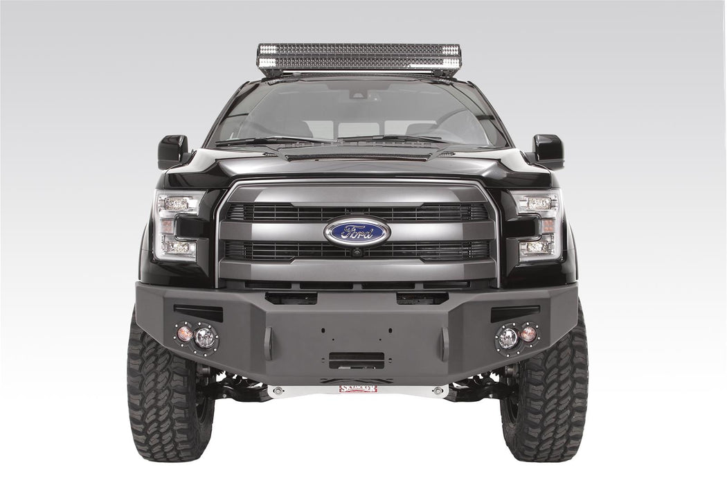 Fab Fours FF09-H1951-1 Front Bumper w/ No Guard for Ford F150 2009-2014