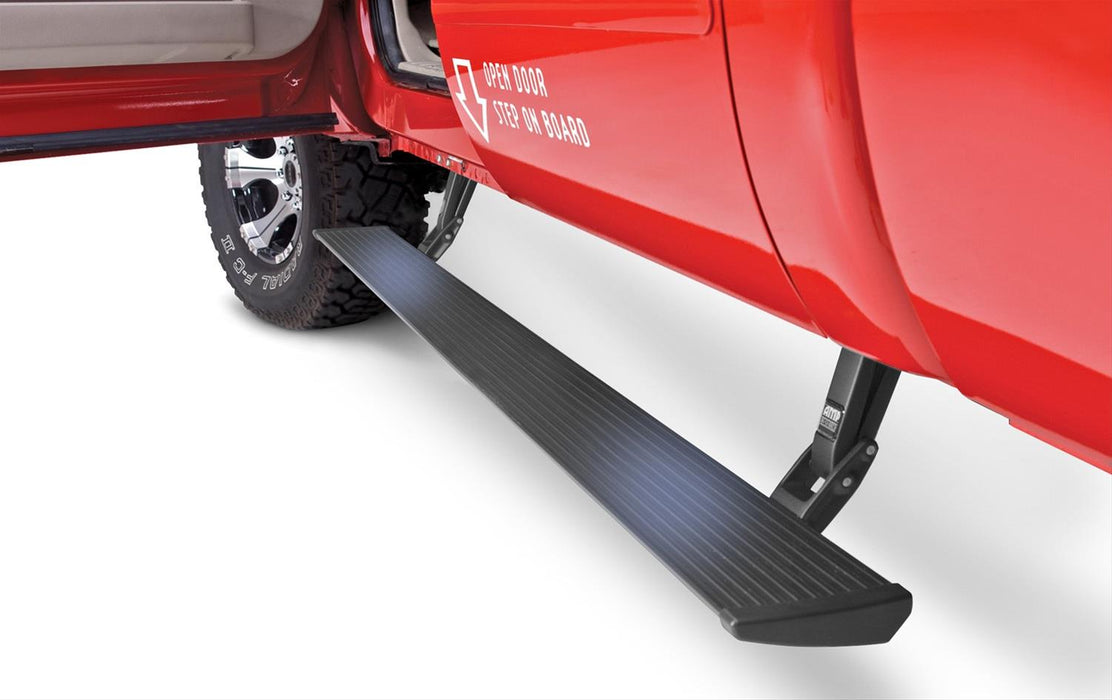 AMP Research 76235-01A Running Boards | Plug-N-Play Flush Mount PowerStep, | 2017-2019 Ford F-250/F-350/F-450 Super Duty