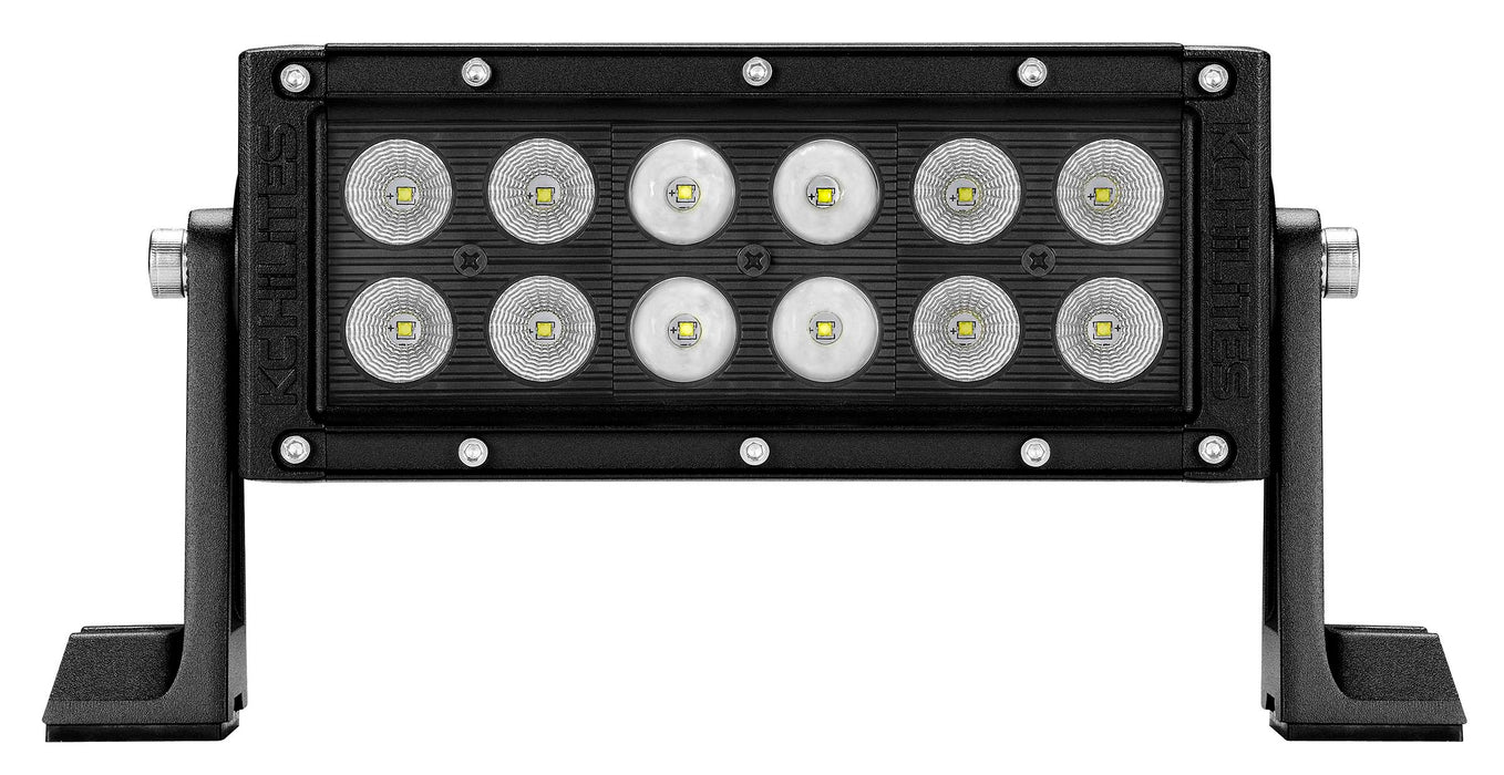 KC HiLiTES 1313 | 6" C-Series C6 LED Light Bar - Blue Strobe -16W Flood