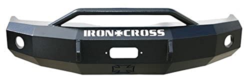 Iron Cross Automotive 22-425-11 Heavy Duty Front Bumper with Push Bar for Ford F-250/F-350/F-450