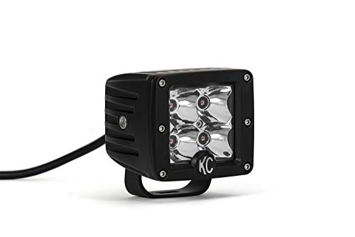 KC HiLiTES 1315 C3 Amber 3" 12W LED Spot Light System