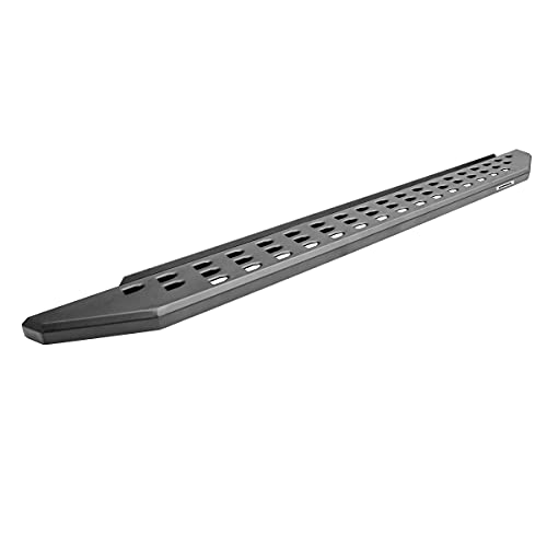 Go Rhino! 69412973PC RB20 Running Boards - Complete Kit: RB20 Running Board + Brackets,Black