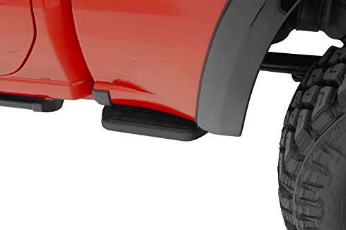 AMP Research 75410-01A BedStep2 Retractable Truck Bed Side Step for 2014-2018 Ram 3500 Dually with 8' Bed , Black