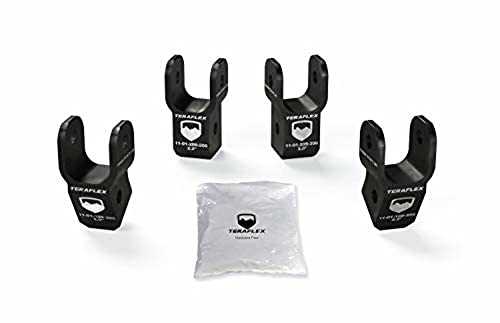 TeraFlex 1985200 2" JL/JLU Wrangler Shock Extension, 1 Pack