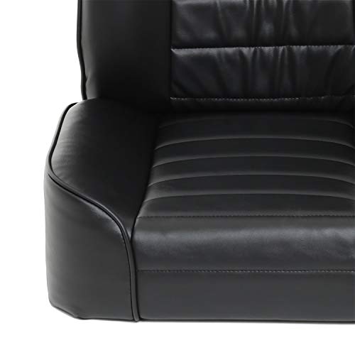 Smittybilt Standard Bucket Front Seat (Black Vinyl) - 44901