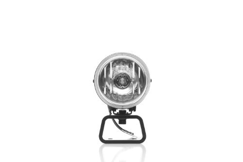 KC HiLiTES 1490 Rally 400 4" 55w Single Driving Light with ABS Stone Guard, Black