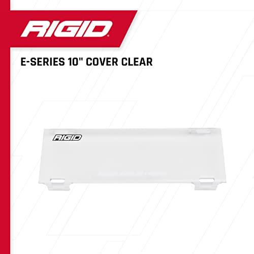 Rigid Industries - Cover 10" E/RDS CLR Exterior Accessories